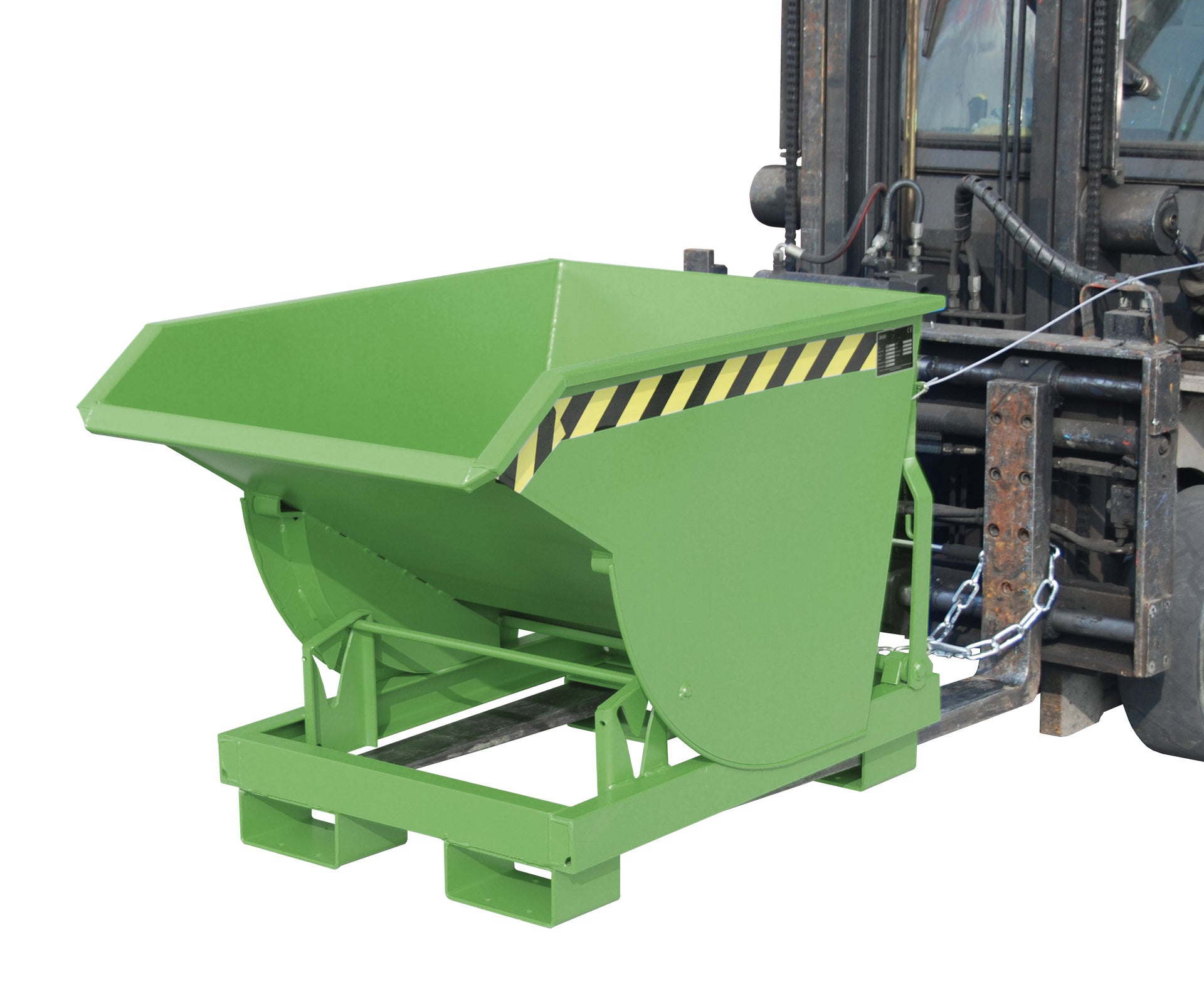 Bild Anwendung Kippbehälter BKM 30 resedagrün