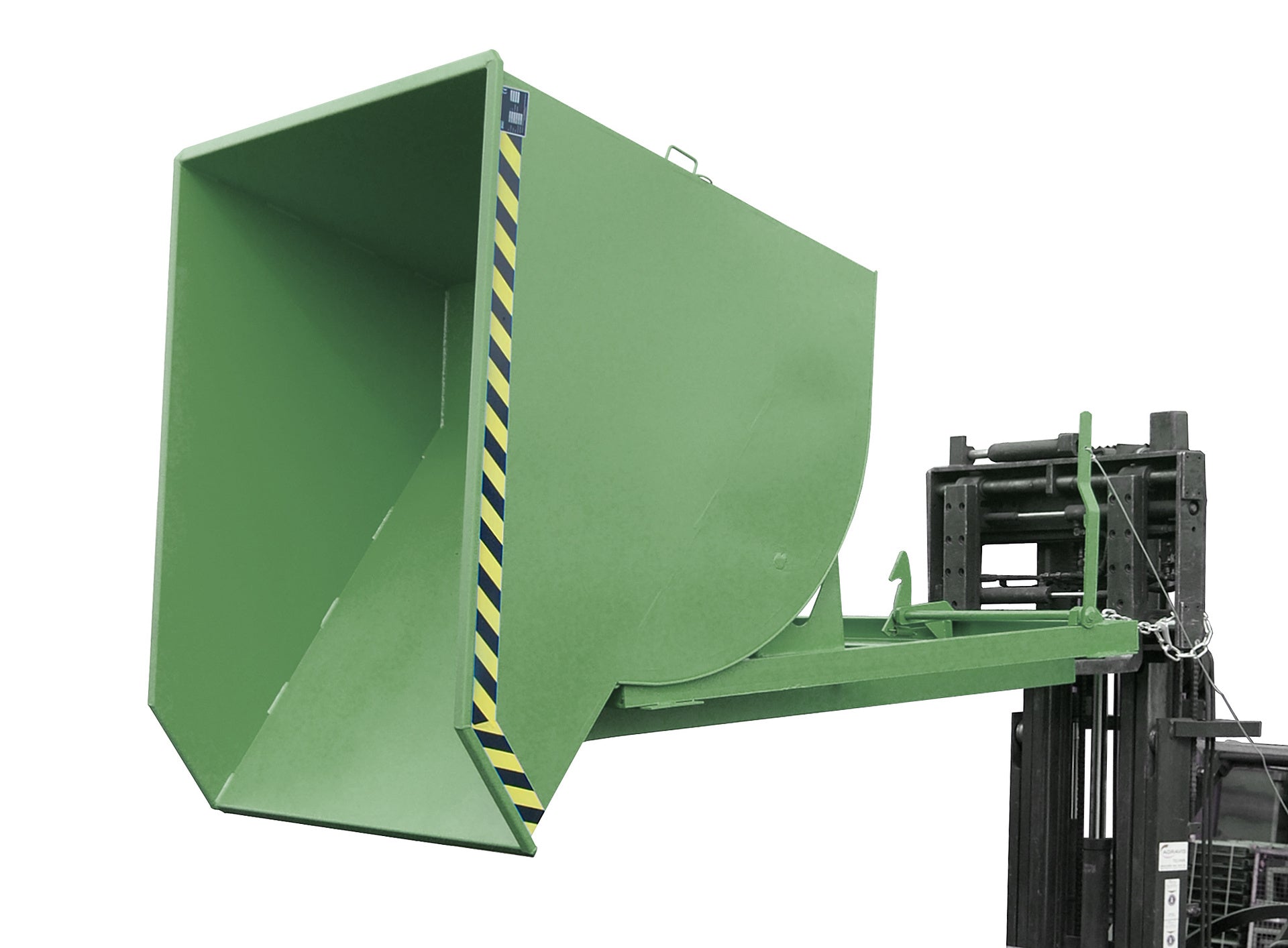 Bild Anwendung Kippbehälter BKM 150 resedagrün