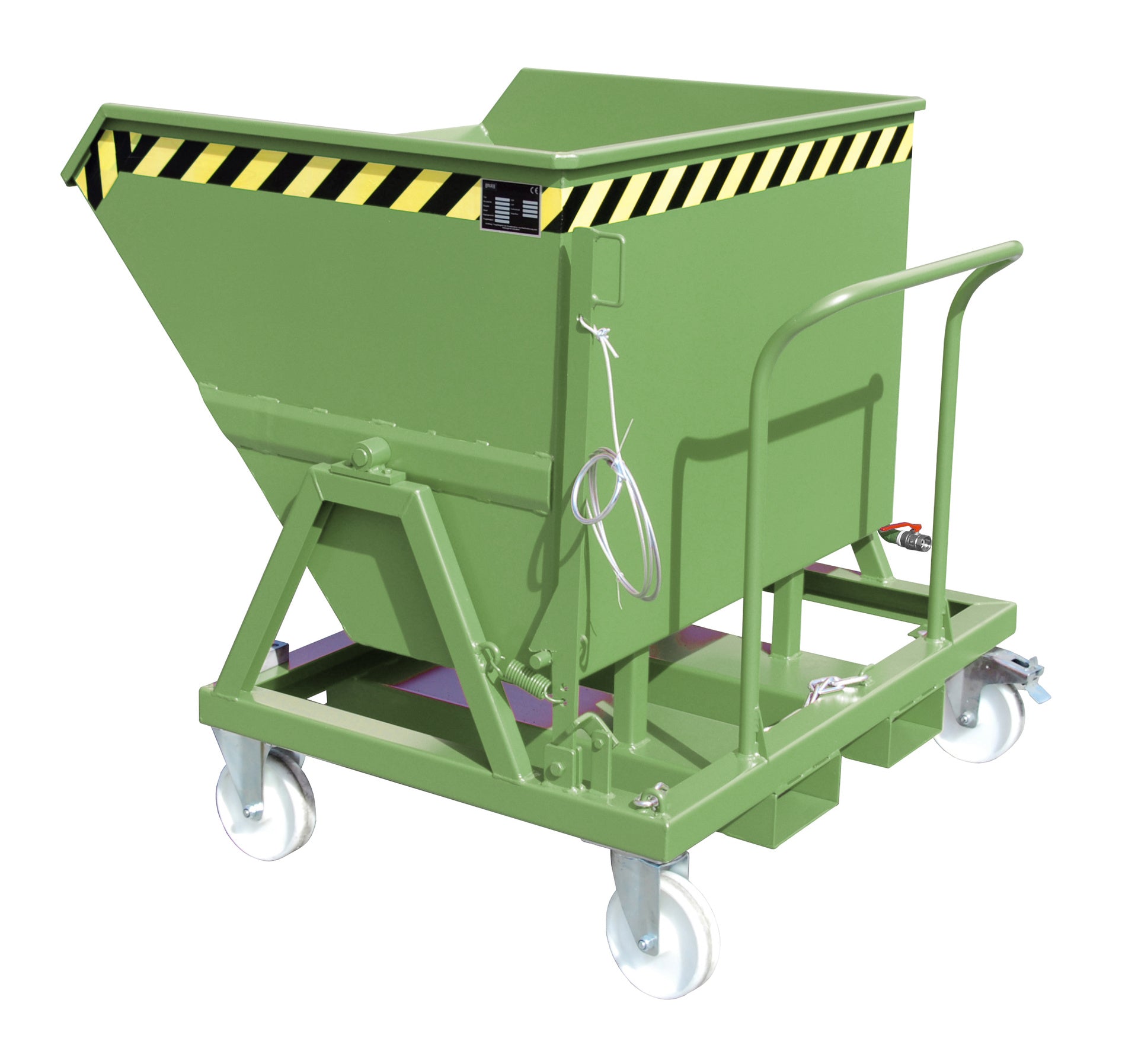 Spänemuldenkipper SKS 550 resedagrün