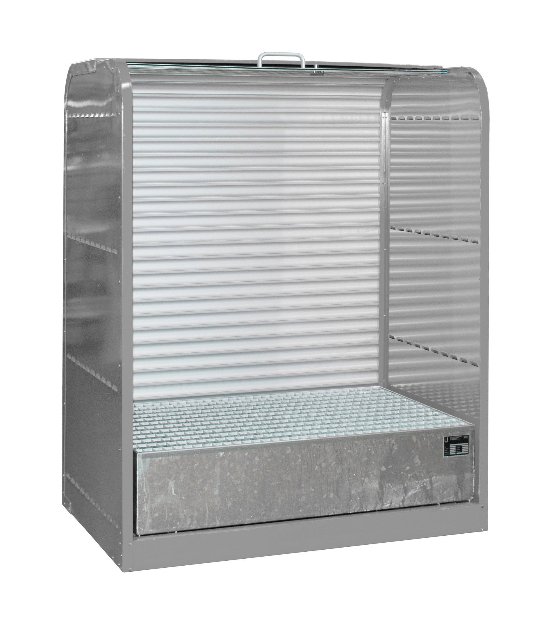 Bild Gefahrstoff-Rollladenschrank RSG-1 mausgrau