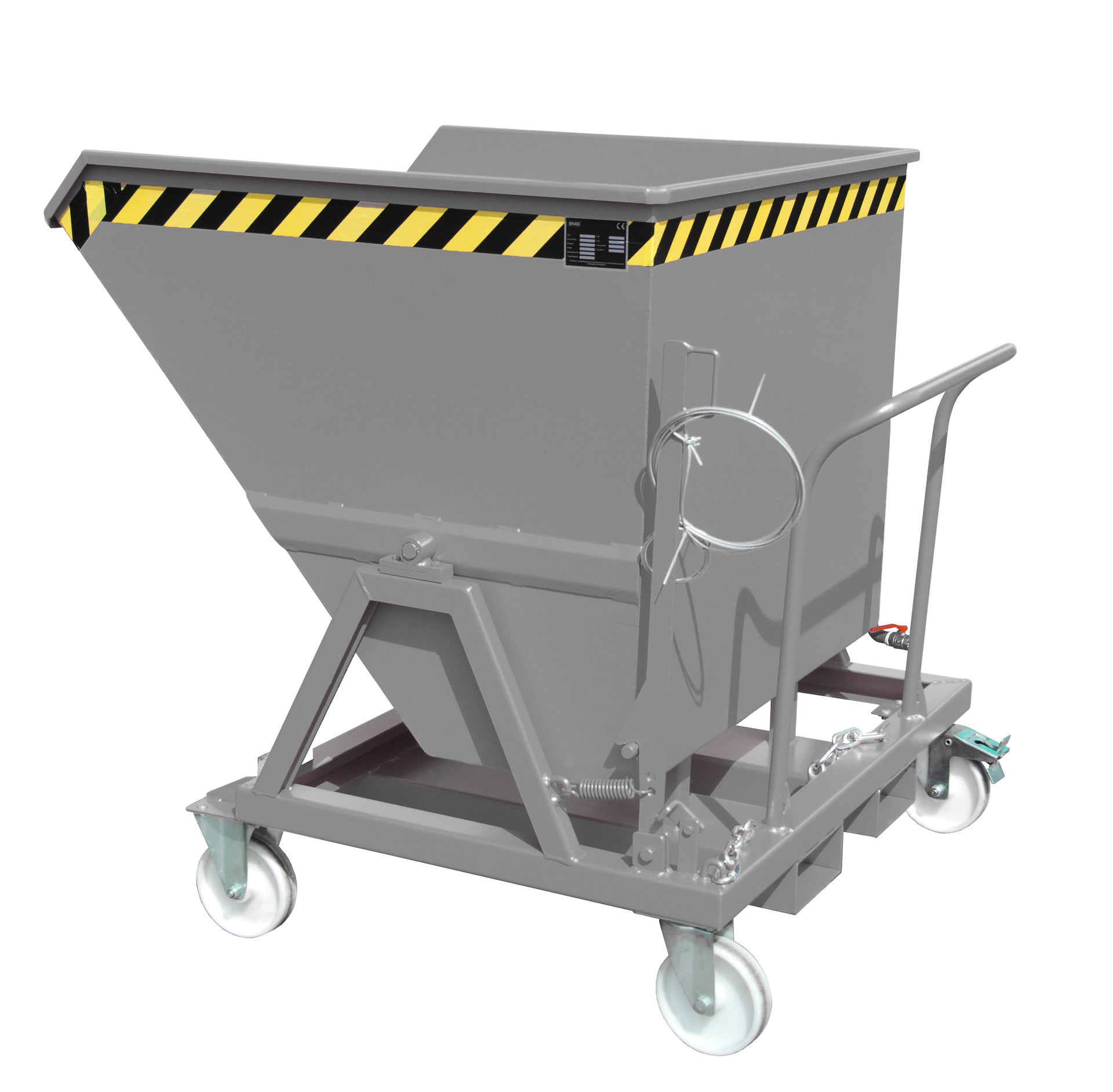 Spänemuldenkipper SKS 700 mausgrau