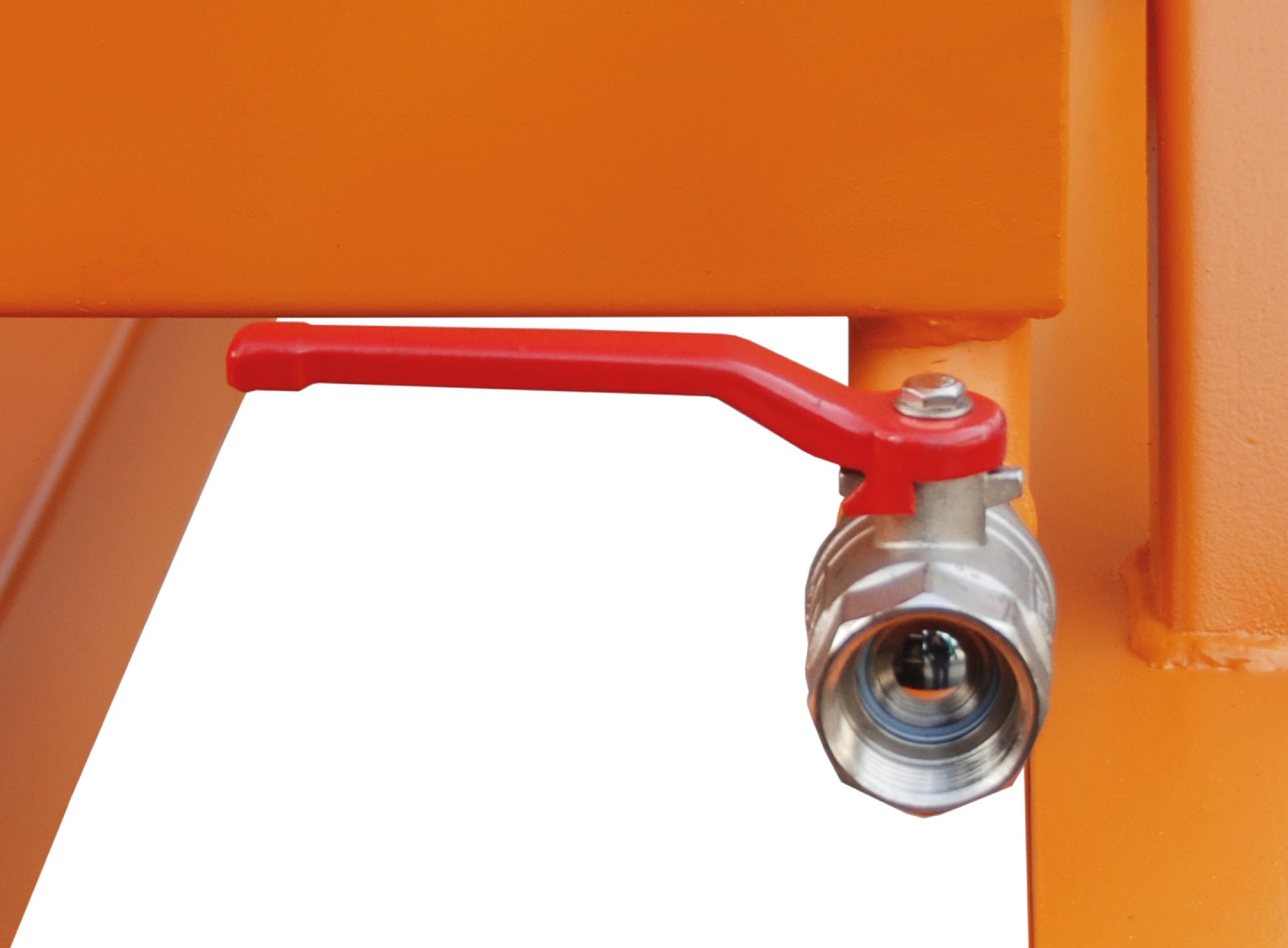 Detailbild Auslass Spänemuldenkipper SKS