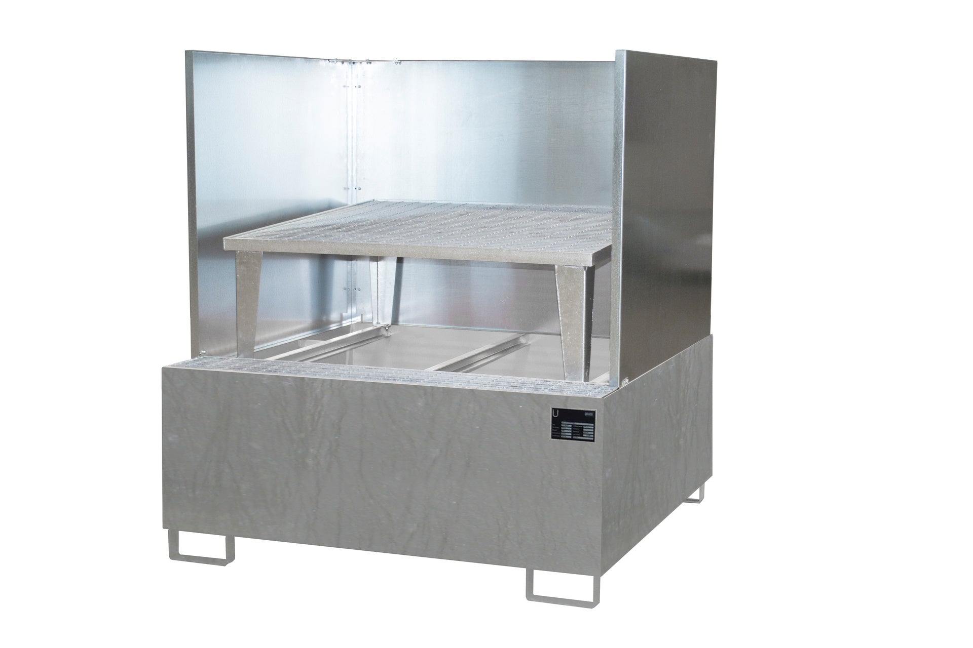 Bild Anwendung Auffangwanne AWA 1000  feuerverzinkt