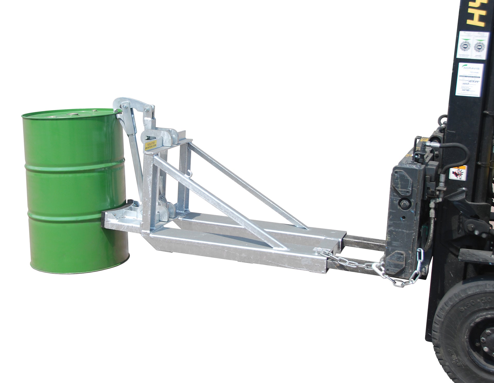 Anwendung Fasslifter Typ RS-I/M feuerverzinkt