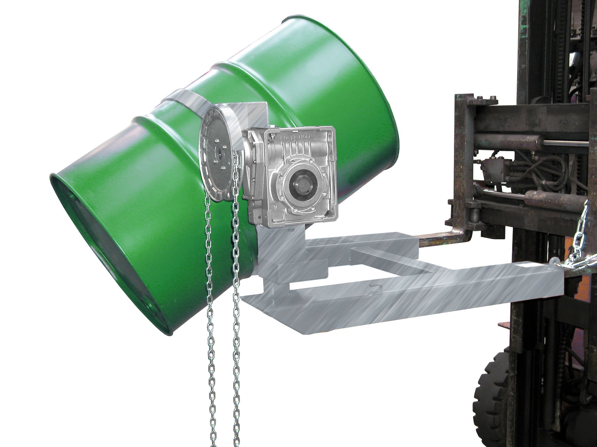 Fasskipper Typ FD-K feurverzinkt mit Kette