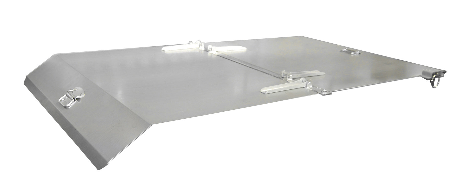 zweiteiliger Deckel, verzinkt, für NK 75