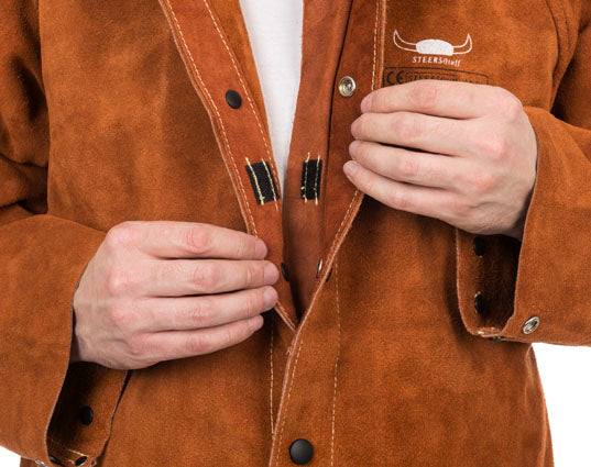 Schweißerjacke hitzebeständig